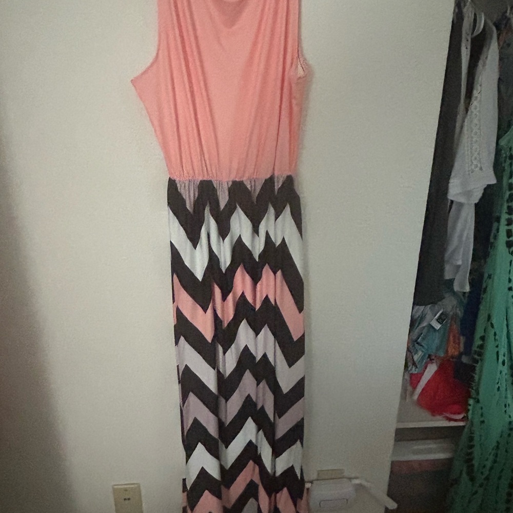 Cool sleeveless summer dress